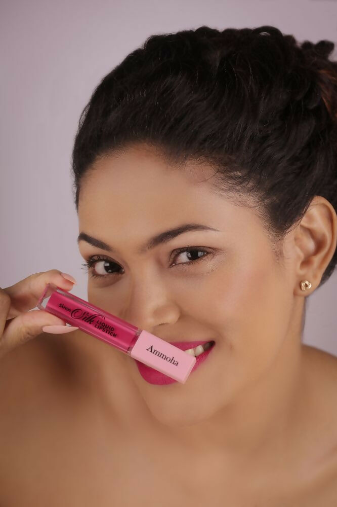 Ammoha Cosmetics Long-Lasting, Matte-Finished Velvet Orchid Color Liquid Lipstick | Grocsy
