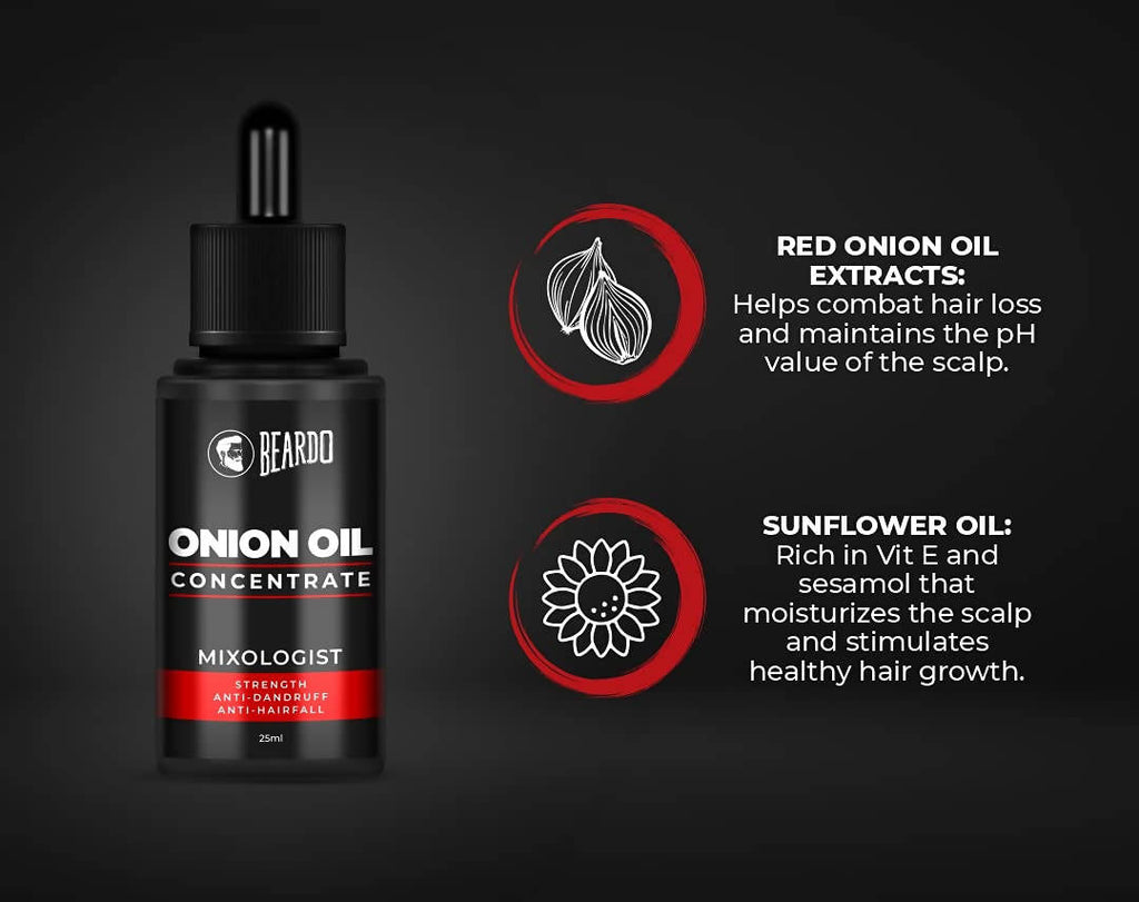 Beardo Onion Oil Concentrate Mixologist | Grocsy