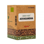 Apex Ayurvedic Green Milk Asvagandha Tablets | Grocsy