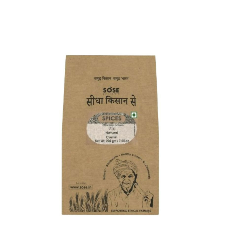 Gir Sidha Kisan Se Natural Cumin Whole (Jira) | Grocsy