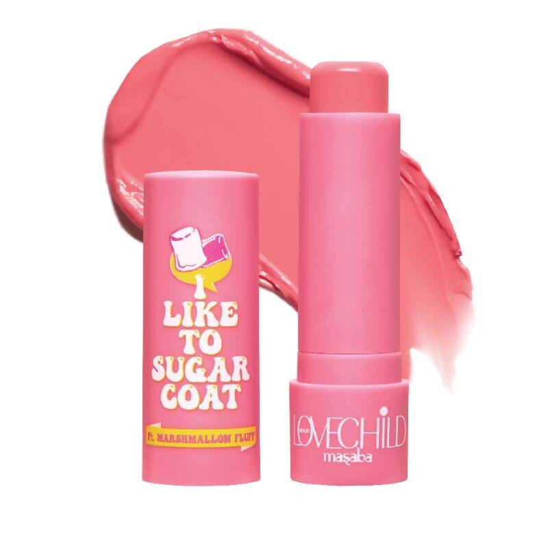 LoveChild By Masaba Gupta Lip Balm - I Like To Sugar Coat Marshmallow Fluff | Grocsy