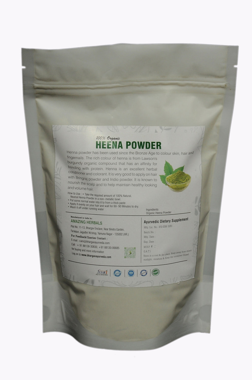 Dr.Bhargav’s Heena Powder | Grocsy