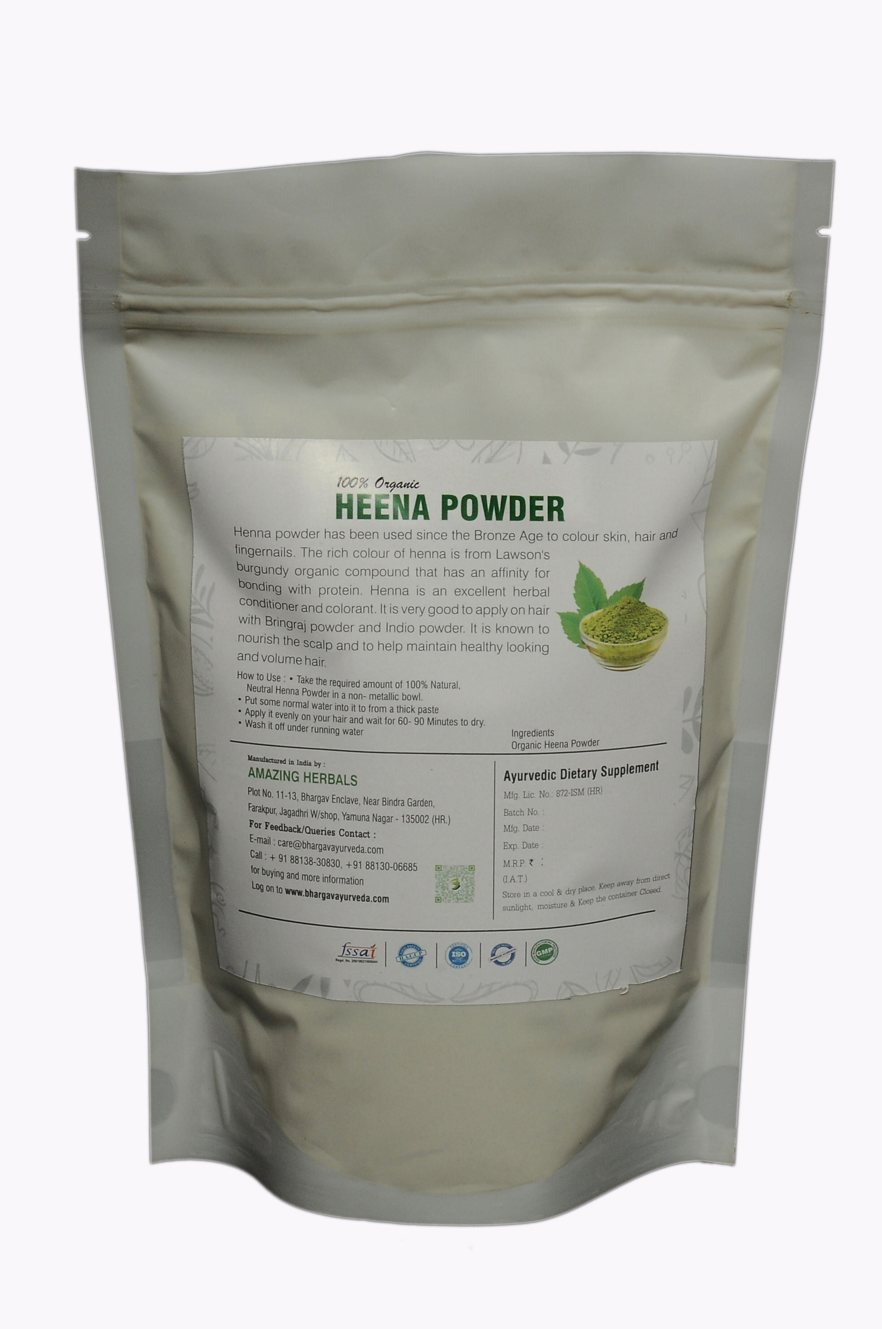 Dr.Bhargav’s Heena Powder | Grocsy