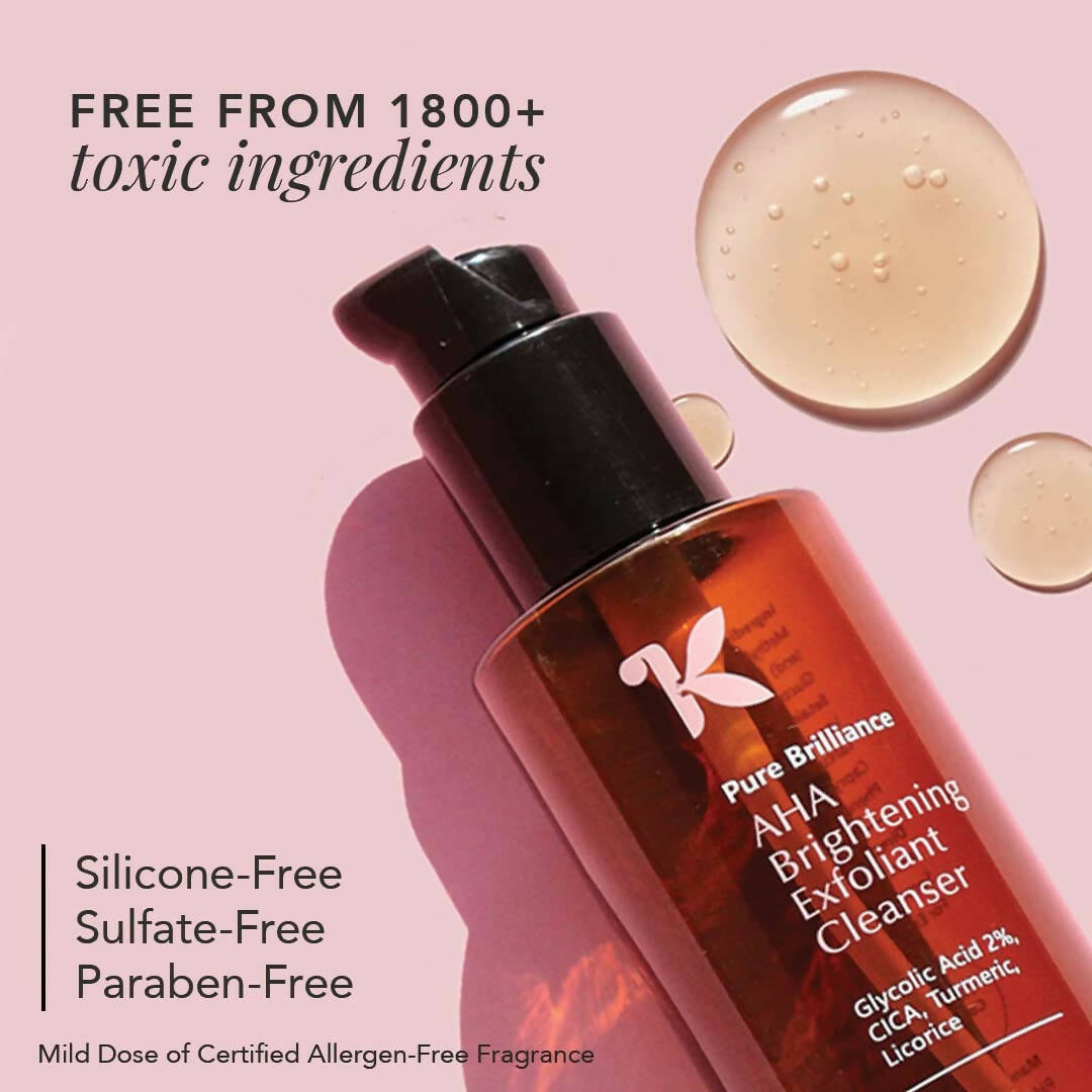 True Kind Pure Brilliance Aha Brightening Exfoliant Cleanser | Grocsy