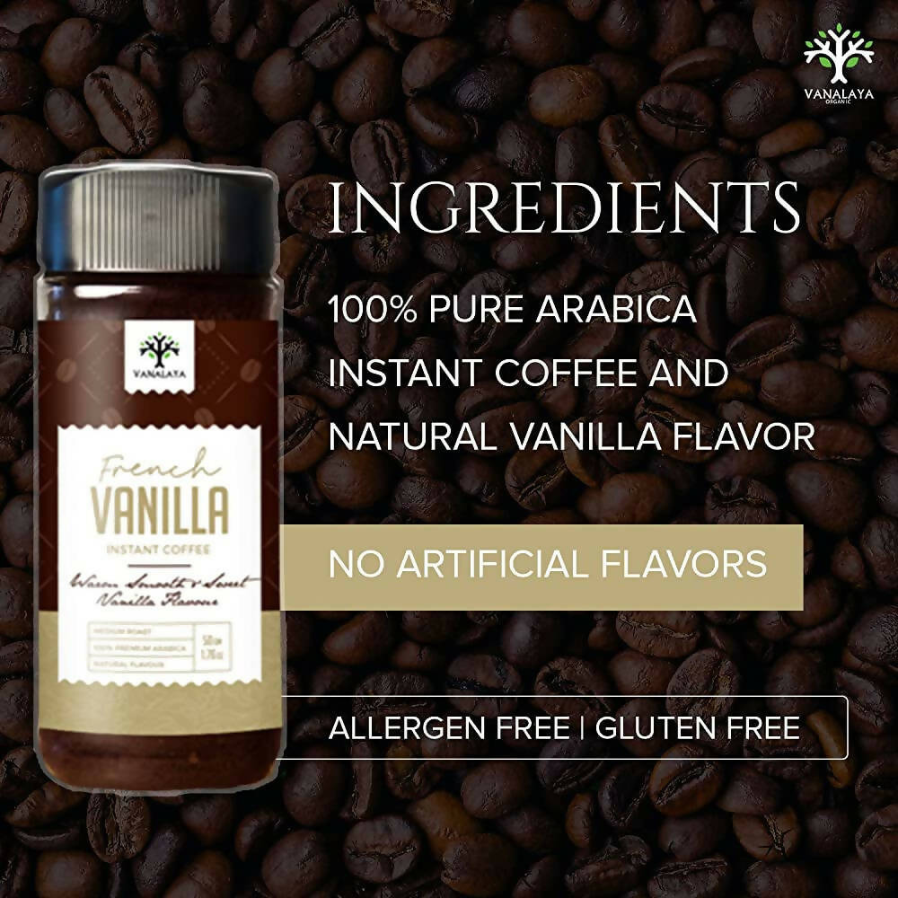 Vanalaya French Vanilla Instant Coffee | Grocsy