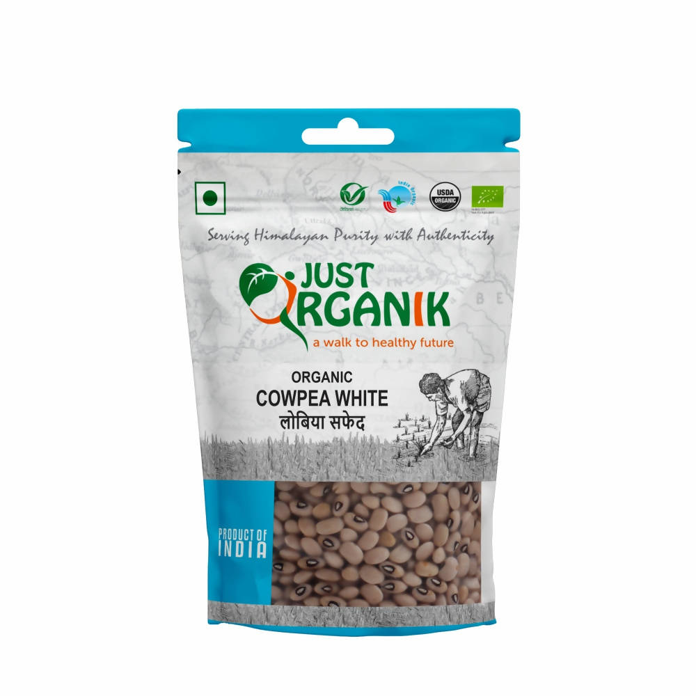 Just Organik Cowpea White (Lobia Safed) | Grocsy