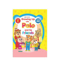 Jolly Kids Growing Up with Polo And His Friends| 8 in 1| Large Print Hardbound Character base Story Book for Kids Ages 3-8 Years | Grocsy