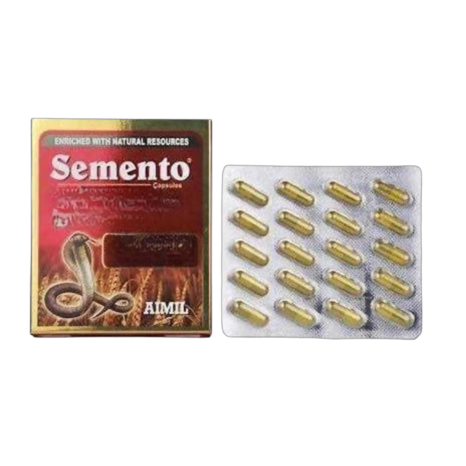 Aimil Ayurvedic Semento Capsules | Grocsy