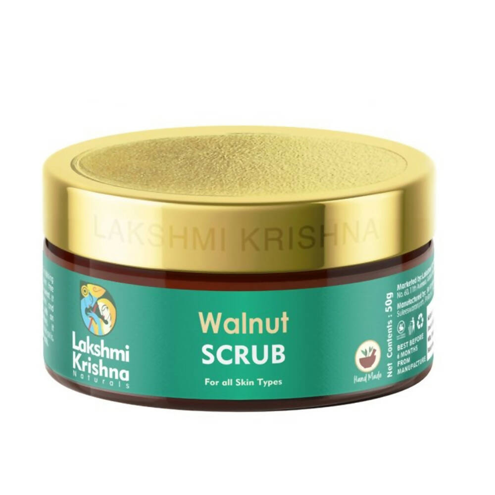 Lakshmi Krishna Naturals Walnut Scrub | Grocsy