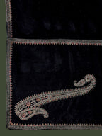 Sangria Floral Embroidered Straight Kurta & Trousers With Dupatta | Grocsy