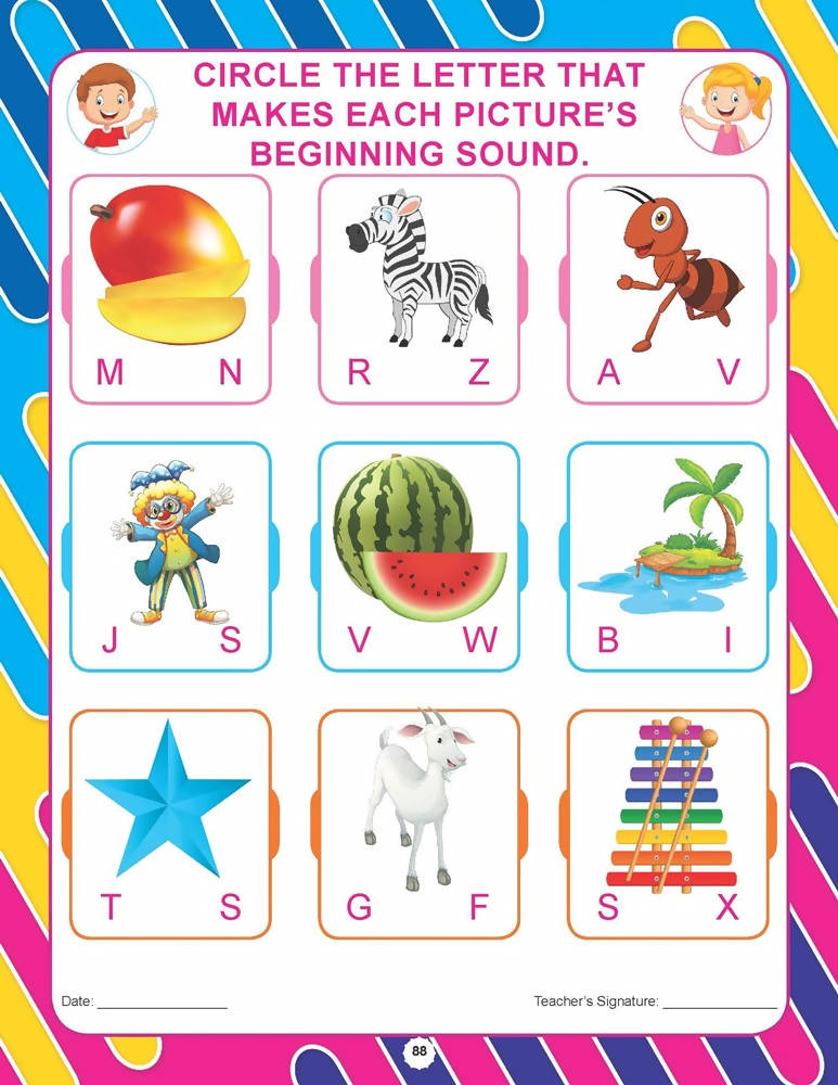 Pre-Nursery English Book | Grocsy