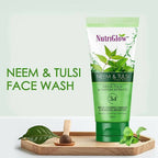 NutriGlow Neem & Tulsi Face Wash | Grocsy