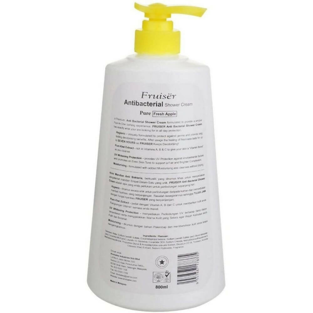Fruiser Anti Bacterial Shower Cream With Fresh Apple | Grocsy