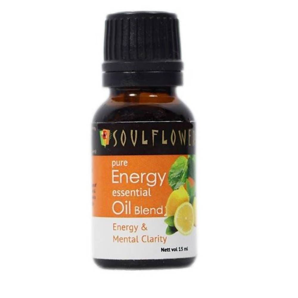 Soulflower Energy Essential Oil Blend | Grocsy