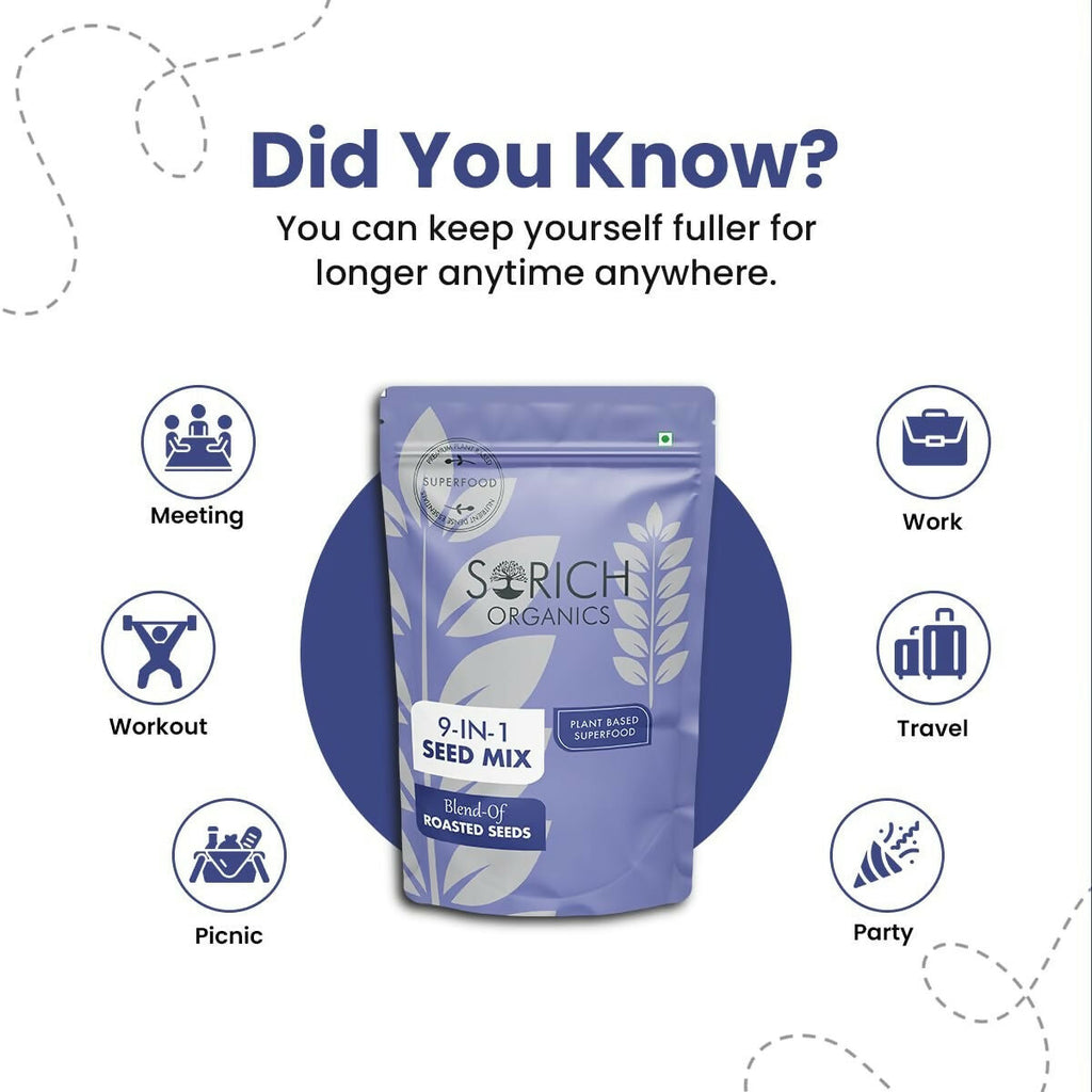Sorich Organics 9 in 1 Seed Mix | Grocsy