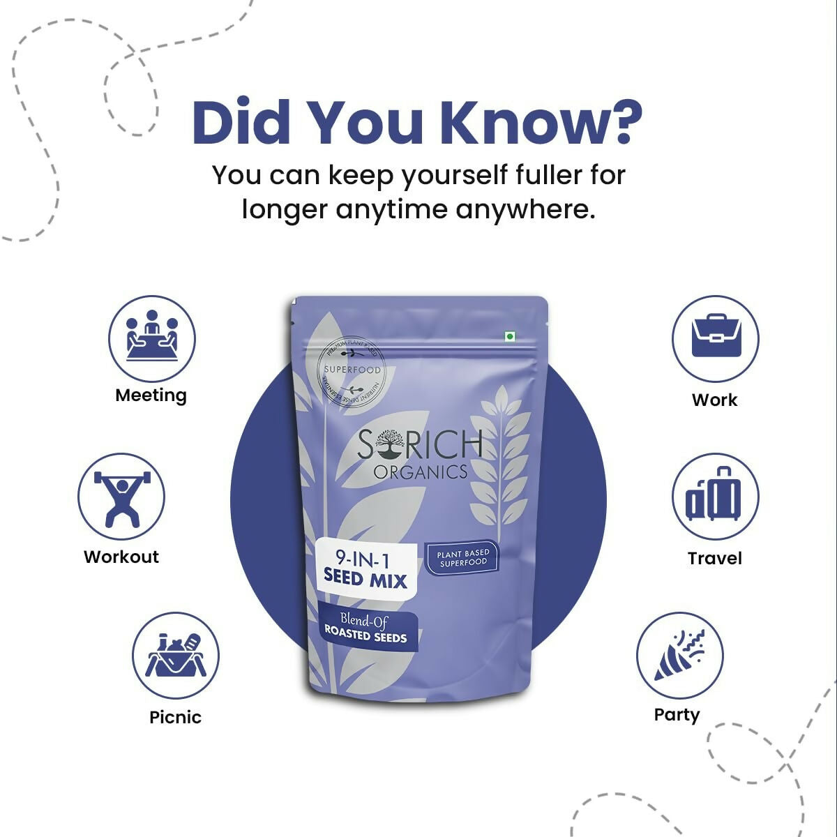 Sorich Organics 9 in 1 Seed Mix | Grocsy
