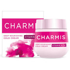 Charmis Deep Nourishing Cold Cream with Vitamin C, A and E for Glowing and Moisturized Skin | Grocsy