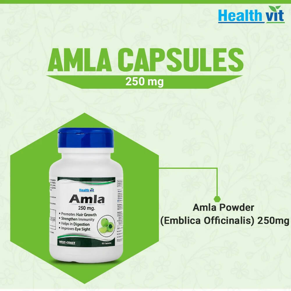 Healthvit Amla Capsules | Grocsy