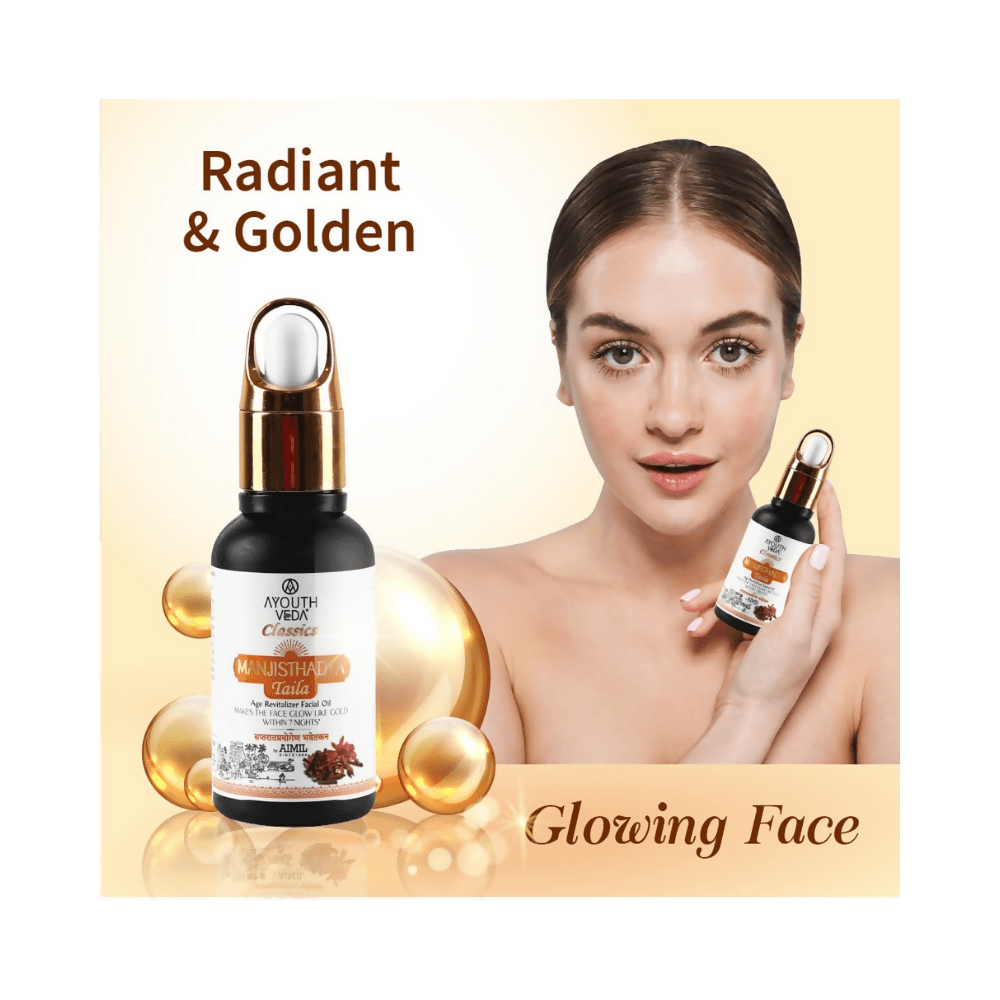 Ayouthveda Manjisthadya Taila (Facial Oil) | Grocsy