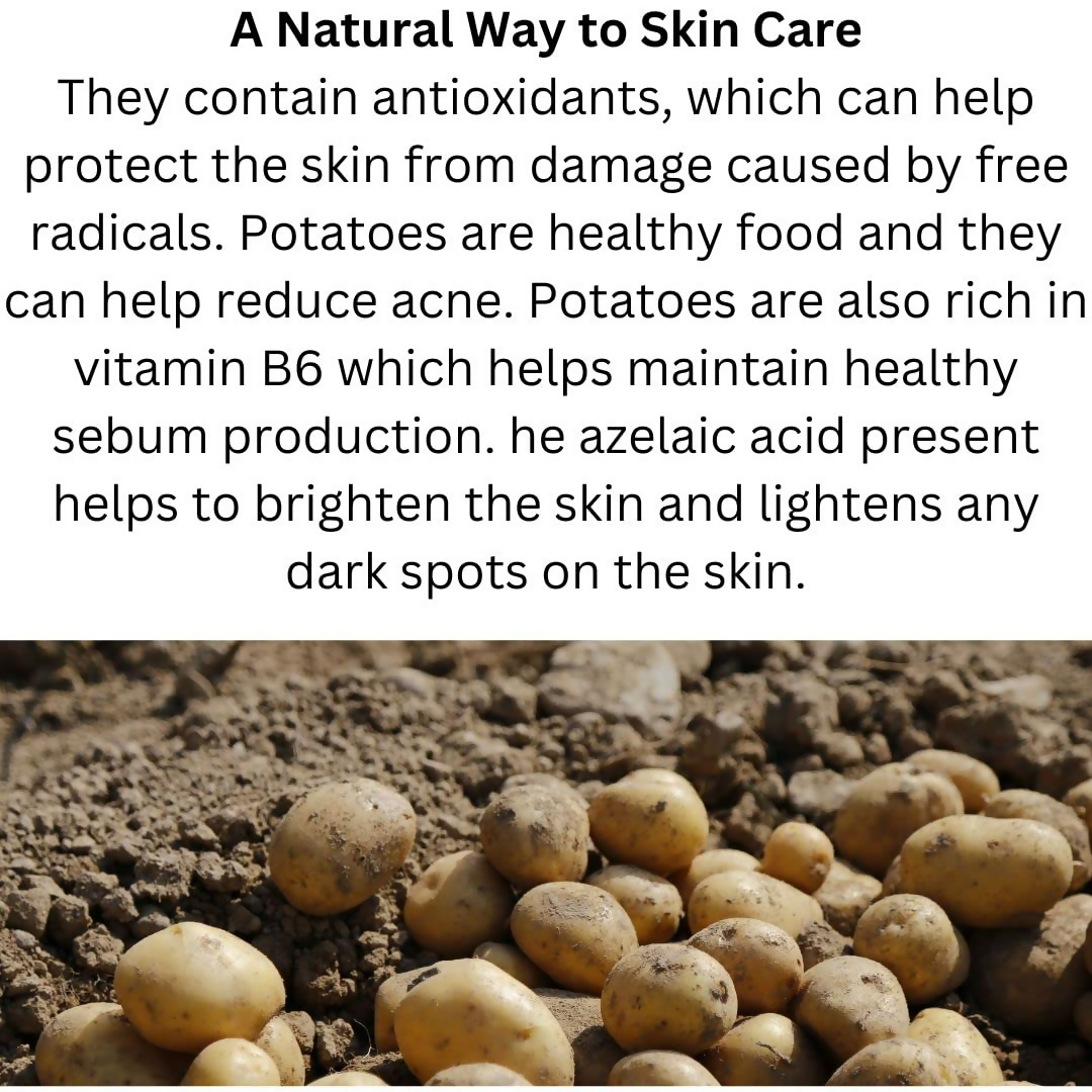 Urbaano Herbal Potato Extract Oil Soluble Natural Brightening & Soothing | Grocsy