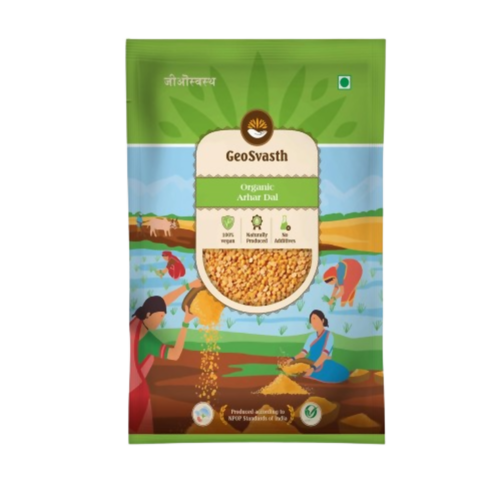 Geosvasth Organic Arhar Dal | Grocsy