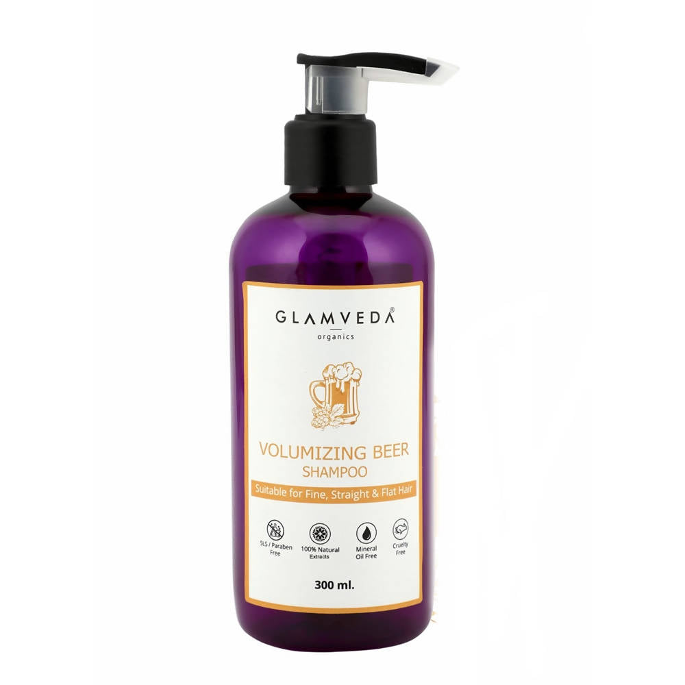 Glamveda Volumizing Beer Shampoo | Grocsy
