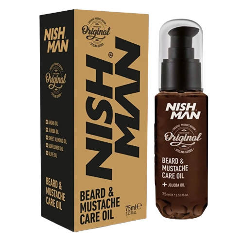 Nishman Beard & Mustache Care Oil | Grocsy