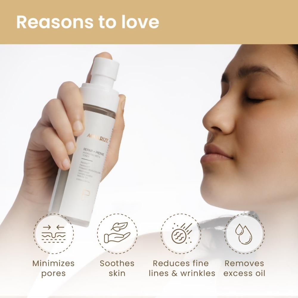 Personal Touch Aquarize Toner + Mist With Hyaluranic Acid For Intense Hydration All Skin Type | Grocsy