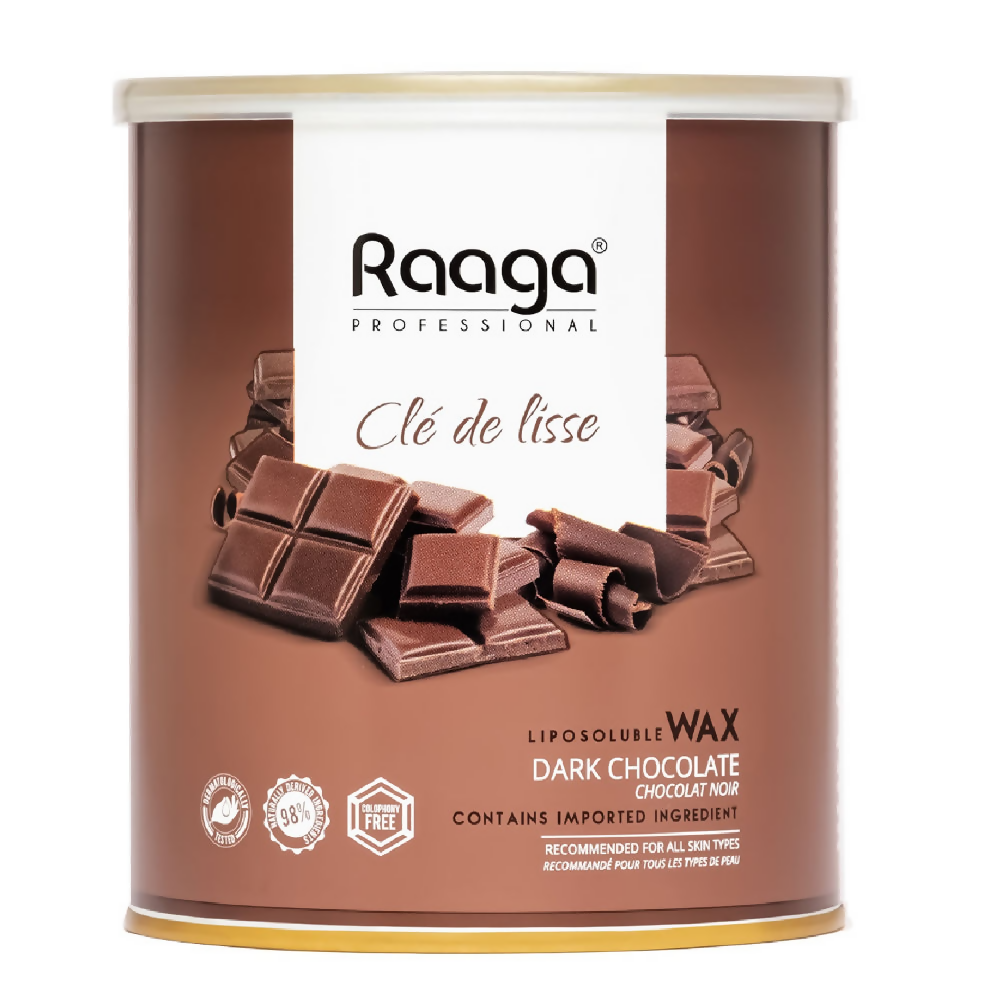 Raaga Professional Liposoluble Wax Dark Chocolate | Grocsy