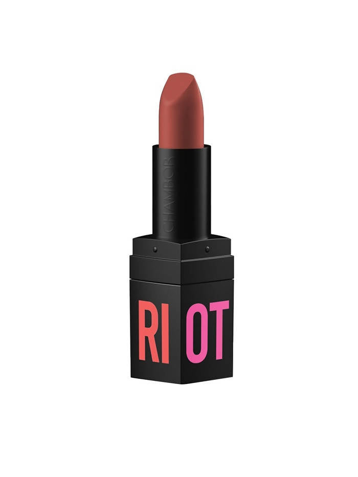 Chambor Brown Matte Riot Lipstick 283 | Grocsy