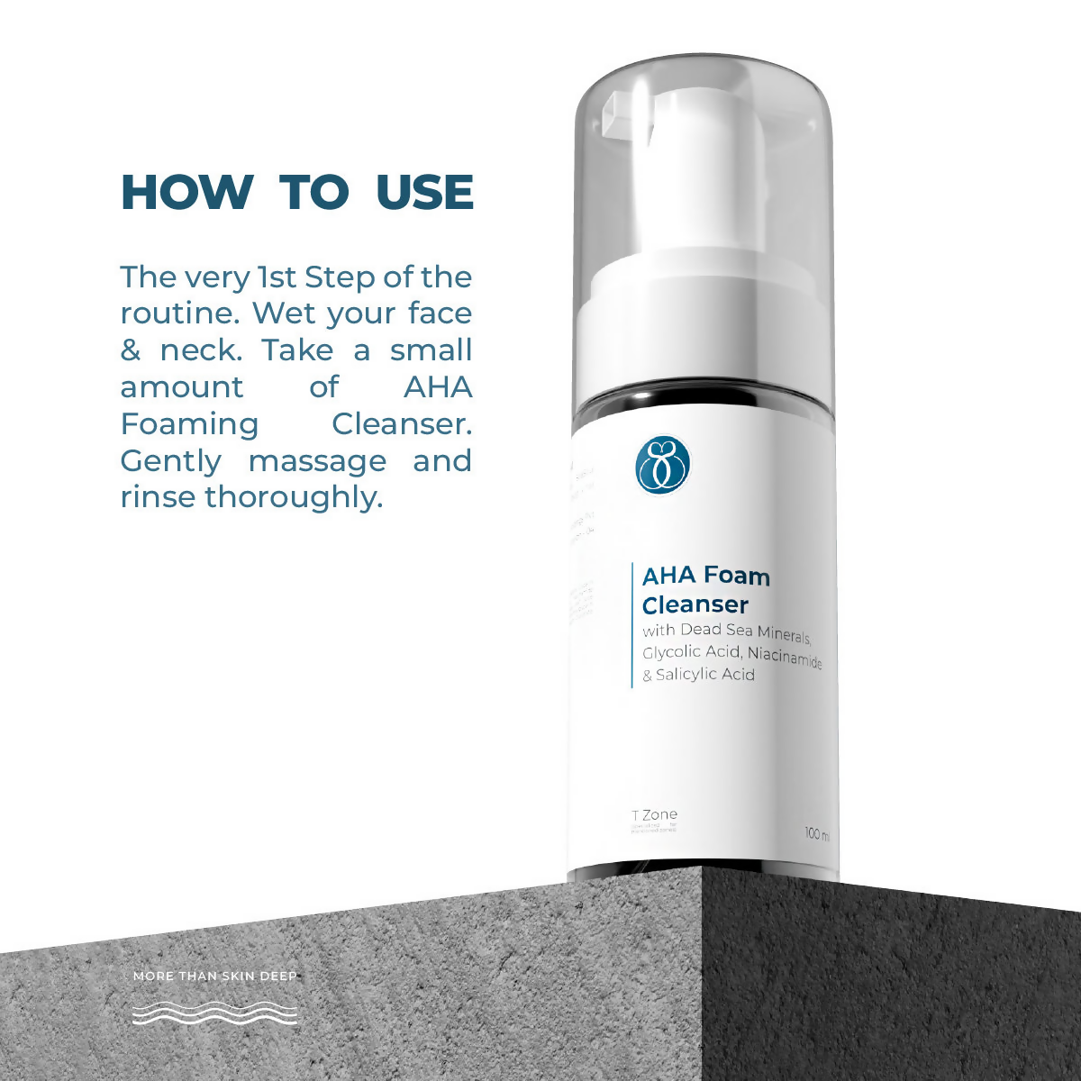 SeaSoul Aha Foam Cleanser | Grocsy