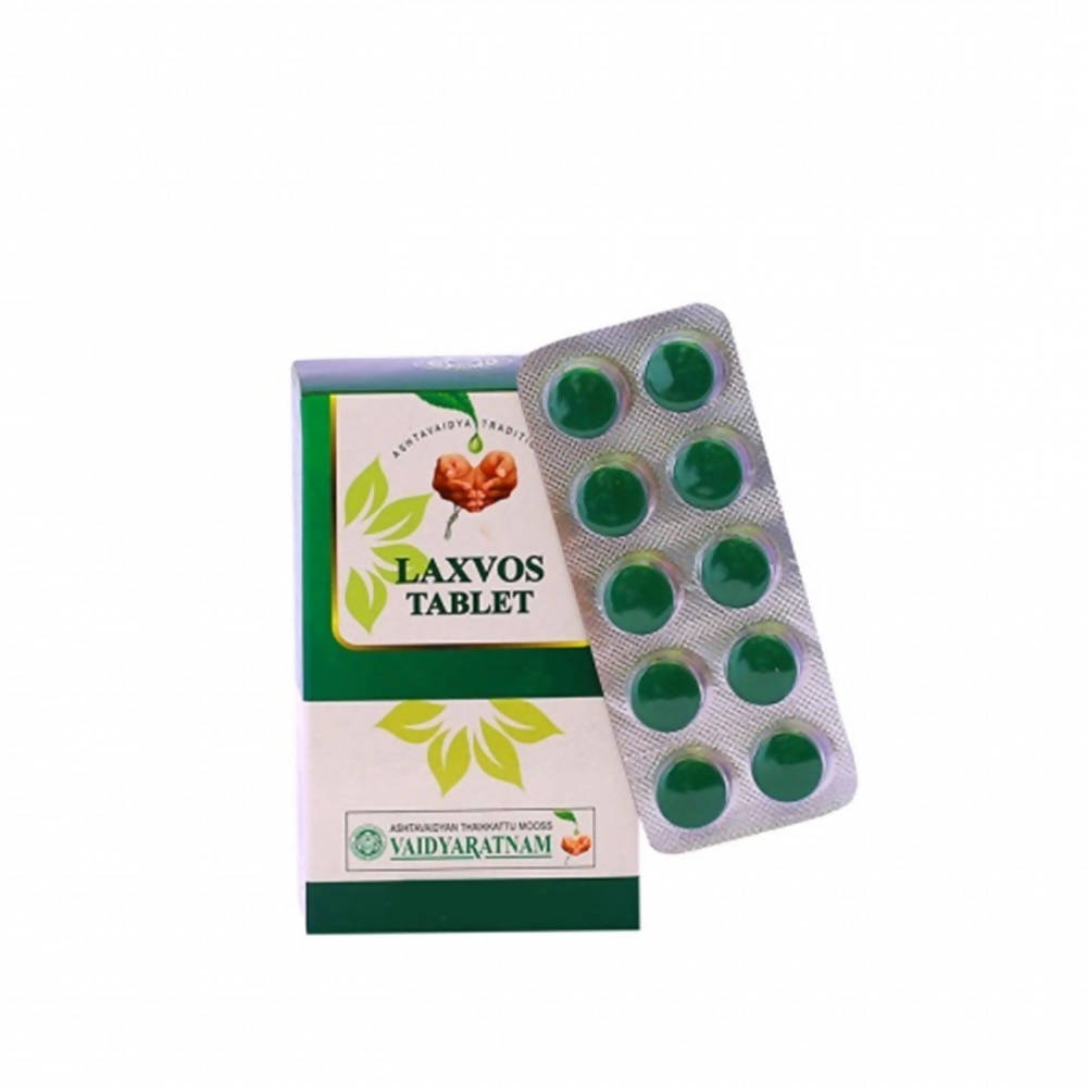 Vaidyaratnam Laxvos Tablets | Grocsy