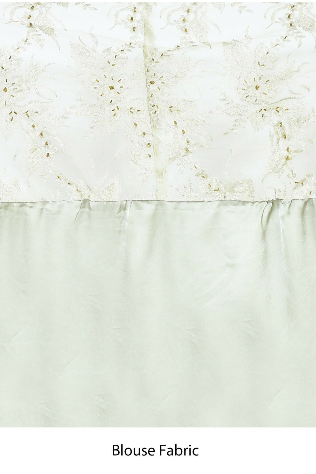 Green Organza Jari Silk Floral Embroidered Festive Saree - Nimaya Denzy | Grocsy