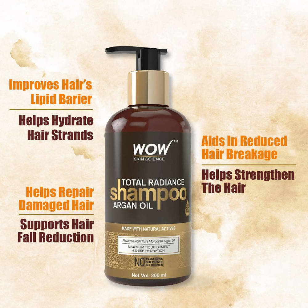 Wow Skin Science Total Radiance Shampoo | Grocsy