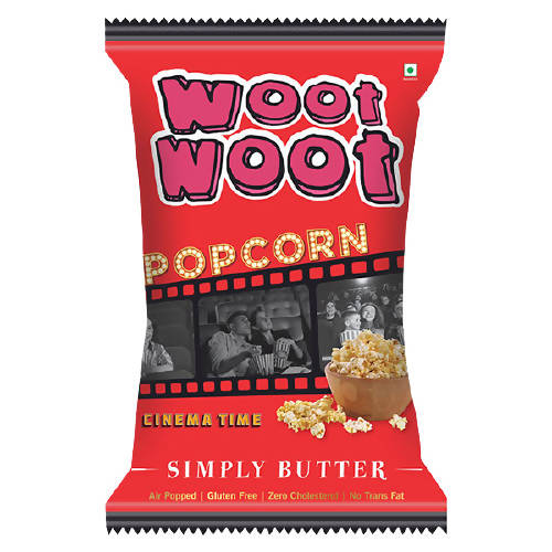 Mr. Makhana Woot Woot Popcorn Simply Butter | Grocsy