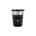Vaya Popcup Insulated Coffee Mug Tumbler With Lid - 250 ml (Black) | Grocsy