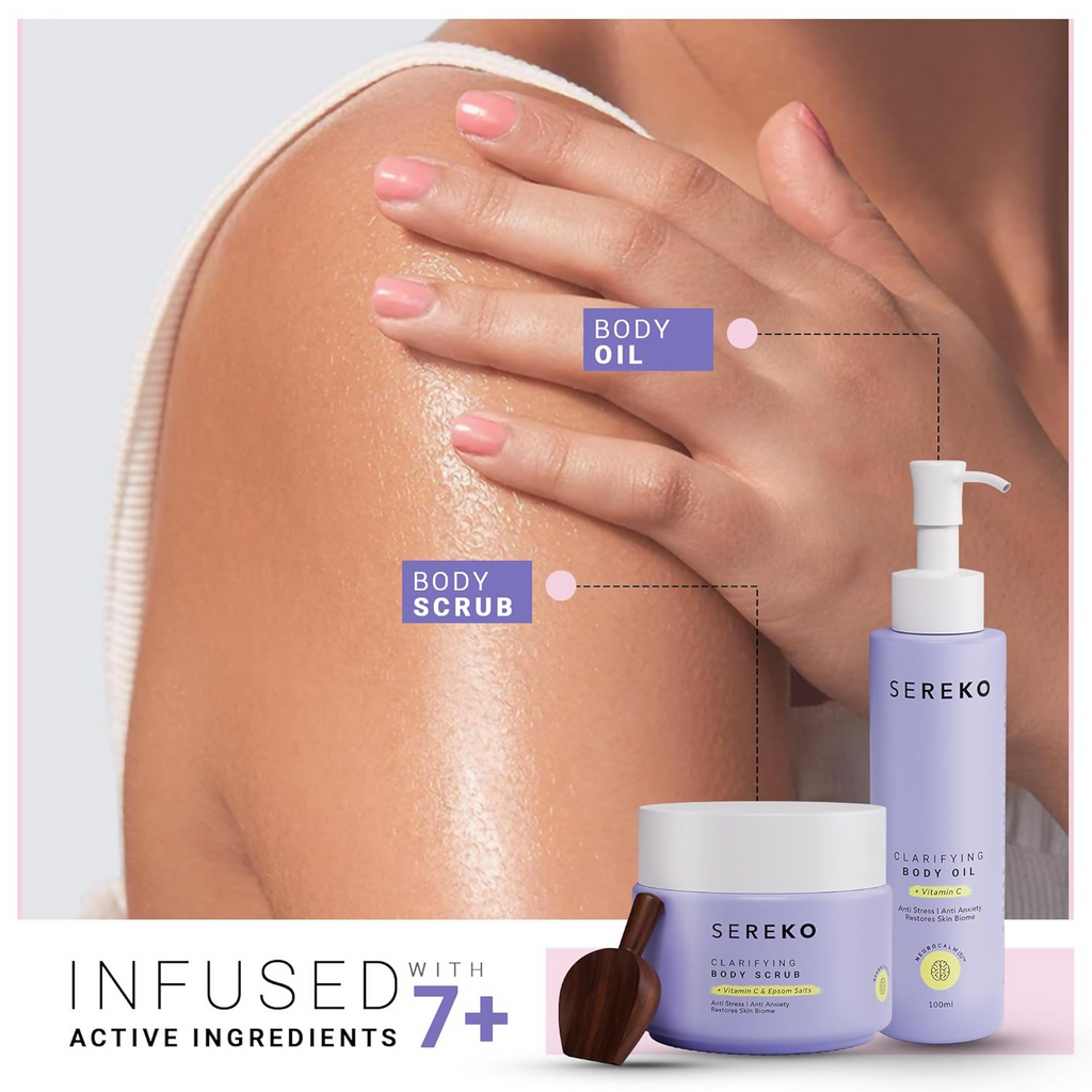 SEREKO Vitamin C Body Exfoliating Kit | Grocsy