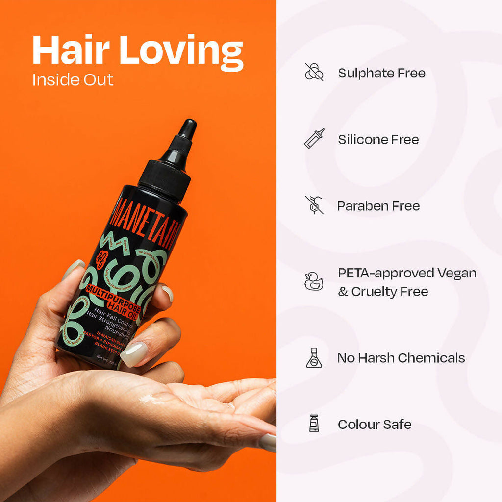Manetain Multipurpose Hair Oil | Grocsy
