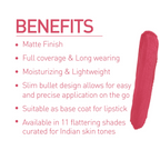 MyGlamm Perfect Curves Matte Lip Crayon-Debutante | Grocsy