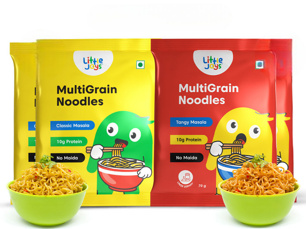 Little Joys Masala & Tangy Multigrain Noodles | Grocsy