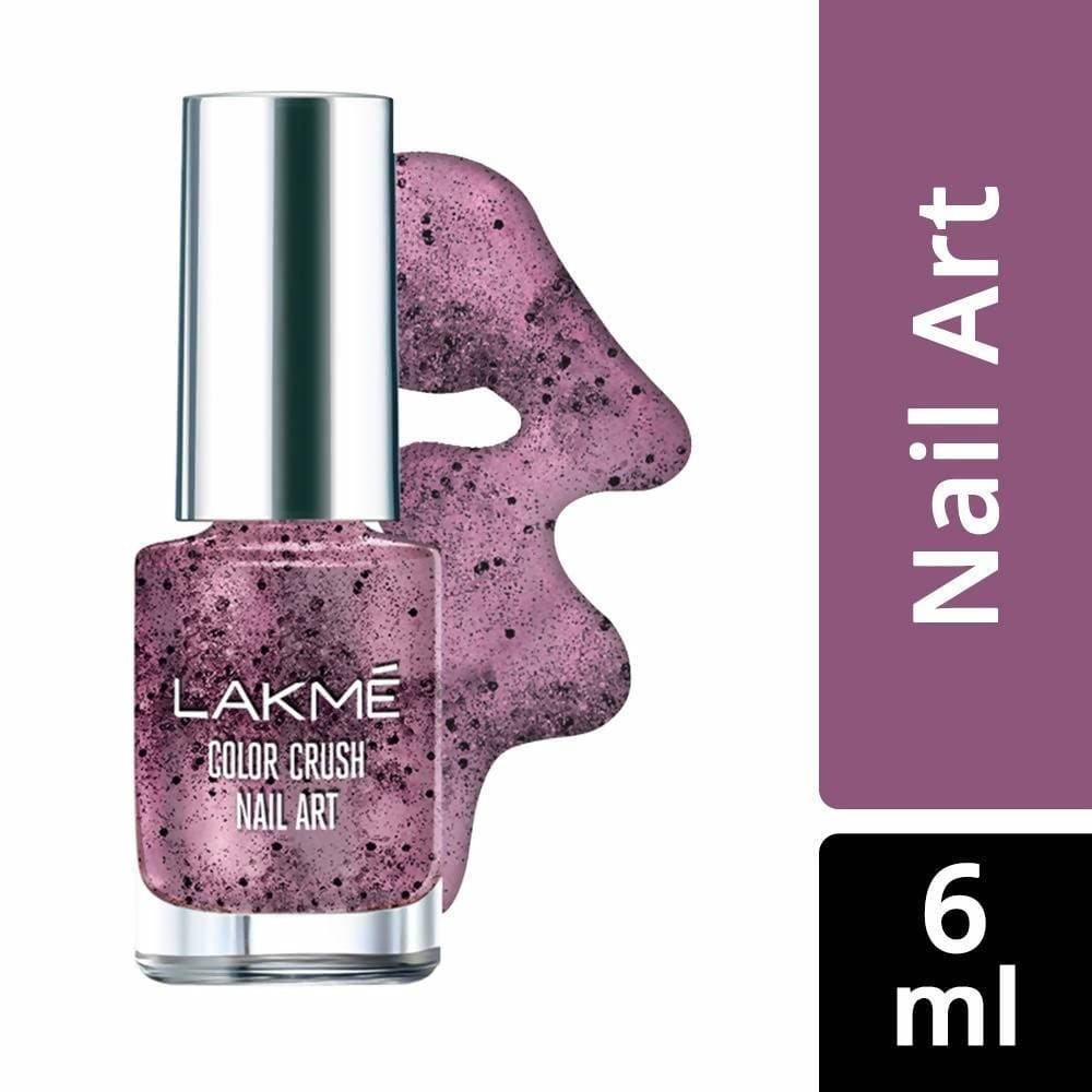Lakme Color Crush Nail Art F2 - Purple | Grocsy