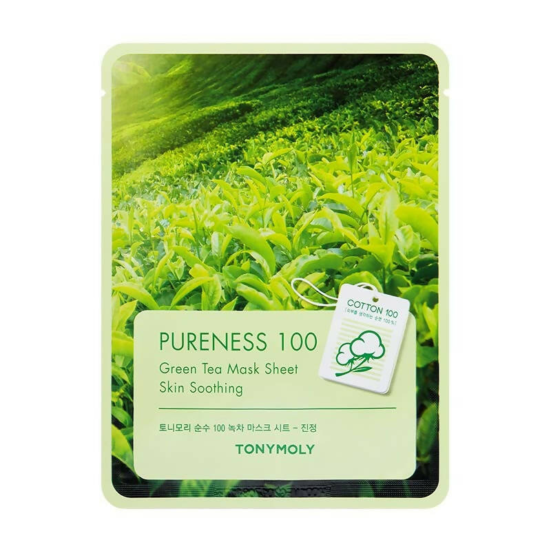 Tonymoly Pureness 100 Greentea Mask Sheet - Korean Skincare | Grocsy