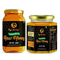 Oye Healthy Natural Raw Honey - Combo Pack of 2 (500gm+250gm) | Grocsy