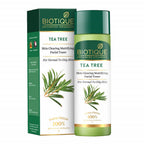 Biotique Advanced Organics Tea Tree Skin Clearing Mattifying Facial Toner | Grocsy