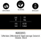 Gulnare Skincare Coffee Caramel Body Scrub (Cellulite Destruction & Firming) | Grocsy