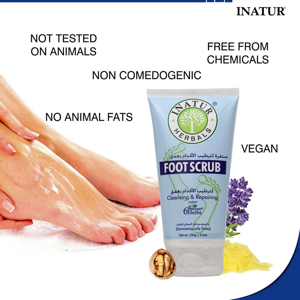 Inatur Foot Scrub | Grocsy