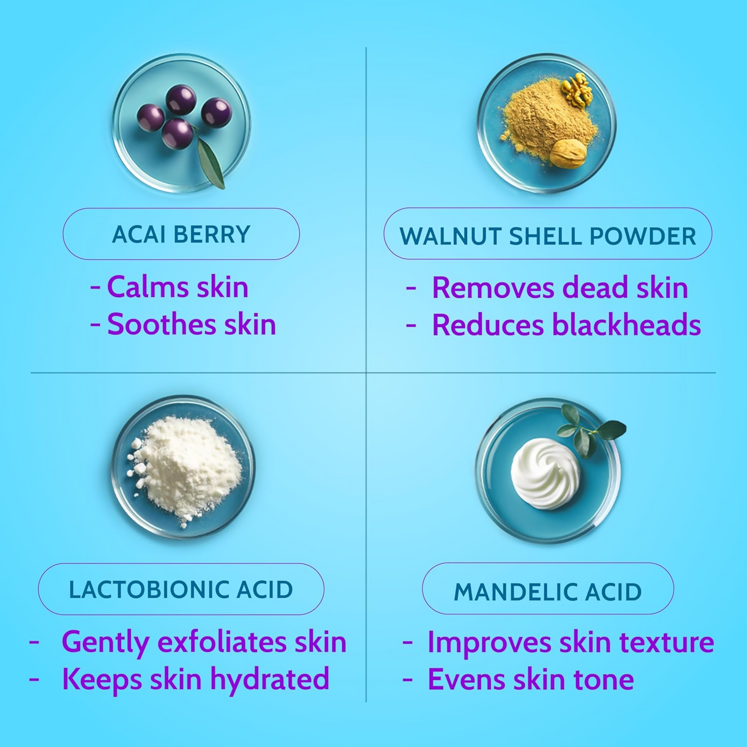 Chemist At Play Gentle Exfoliating Face Scrub With Mandelic Acid & Walnuts | Grocsy