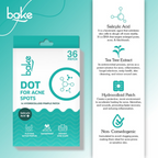 Bake 2% Salicylic Acid Dots for Acne Spots | Grocsy