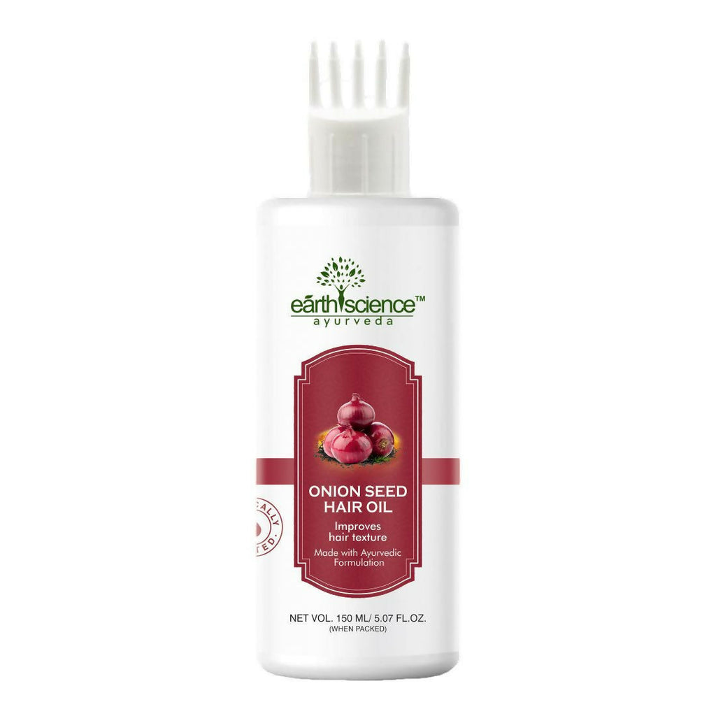 Earth Science Ayurveda Onion Hair Oil | Grocsy