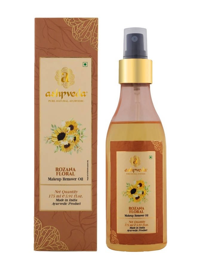 Ashpveda Rozana Floral Makeup Remover Oil | Grocsy